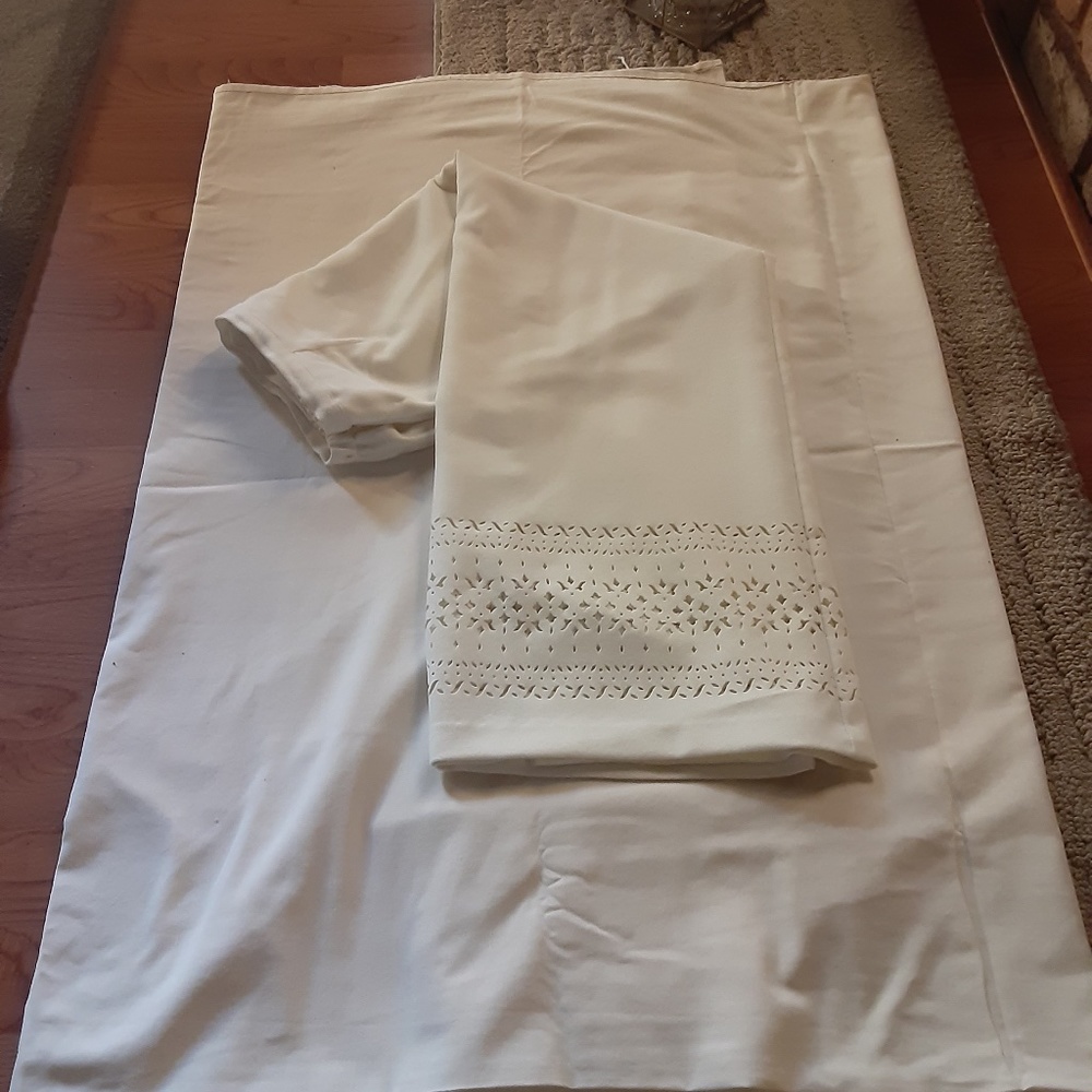 Ladies Long Off White Skirt